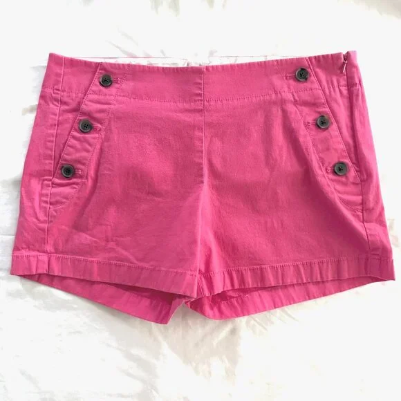 JCrew City Fit Stretch Shorts Pink Size 6 - Picture 1 of 6